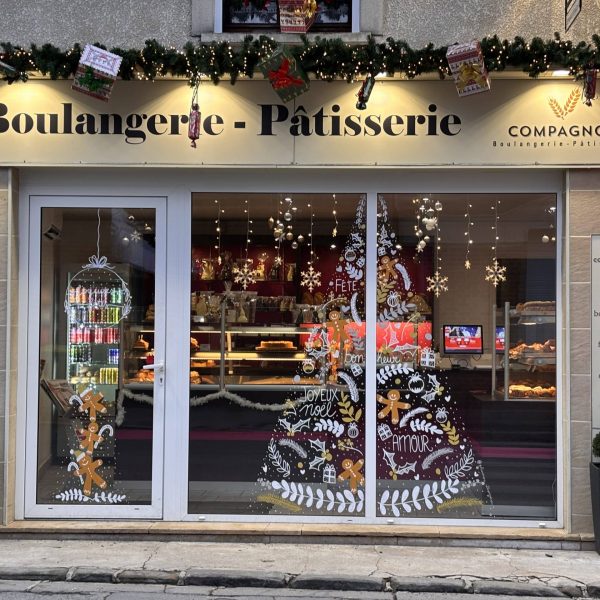 Décor de vitrine évènement Reims