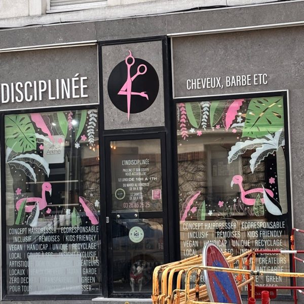 Décor de vitrine Printemps